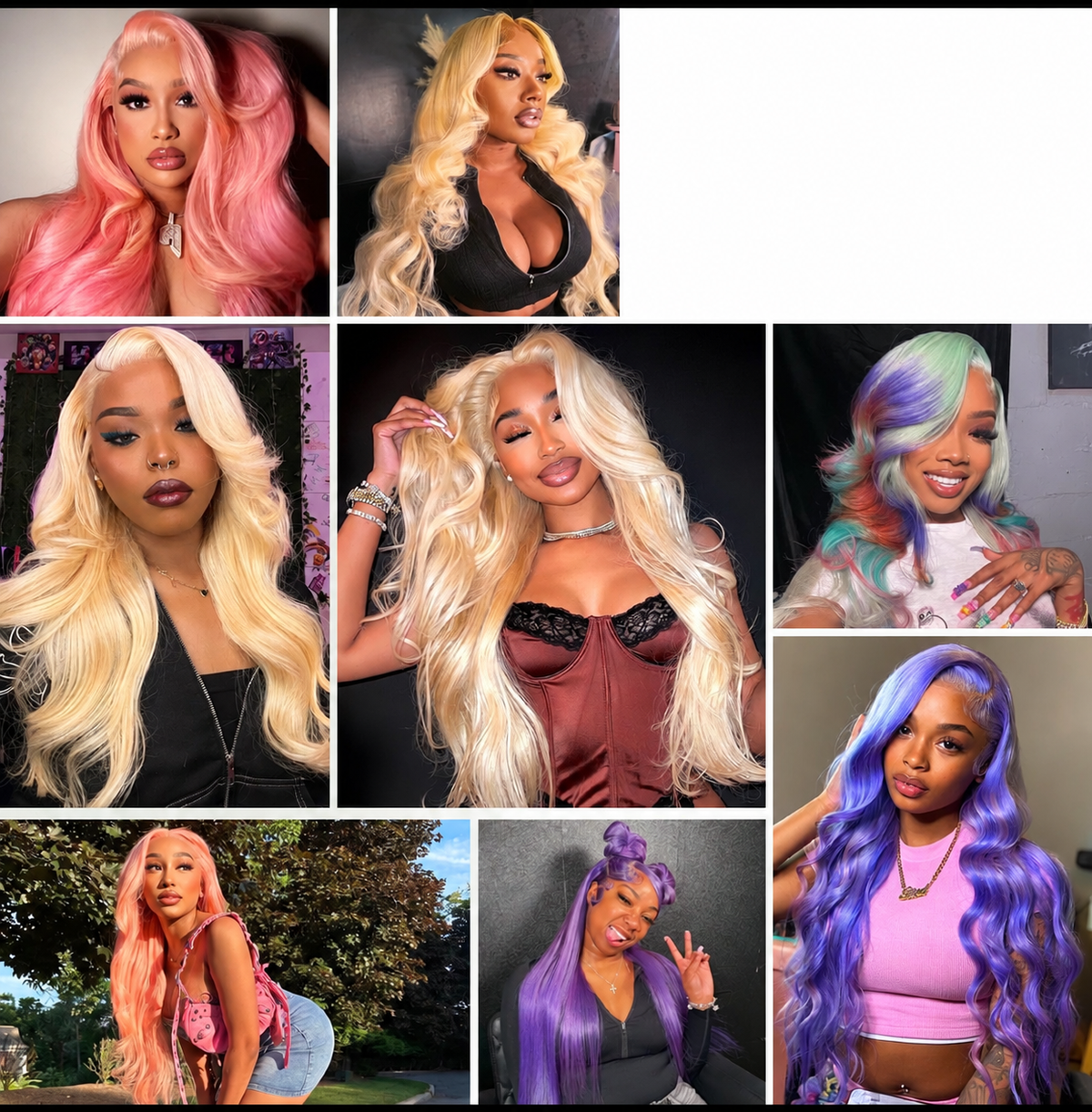 Ms. Luxury 10-30 Inch #613 Body Wave Blonde Remy Human Hair Bundles