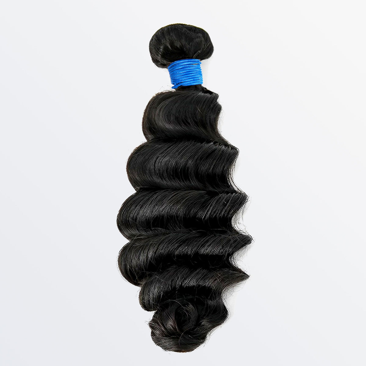 Ms. Luxury 14-30 Inch Ocean Wave Brazilian Virgin Hair Bundles #1B