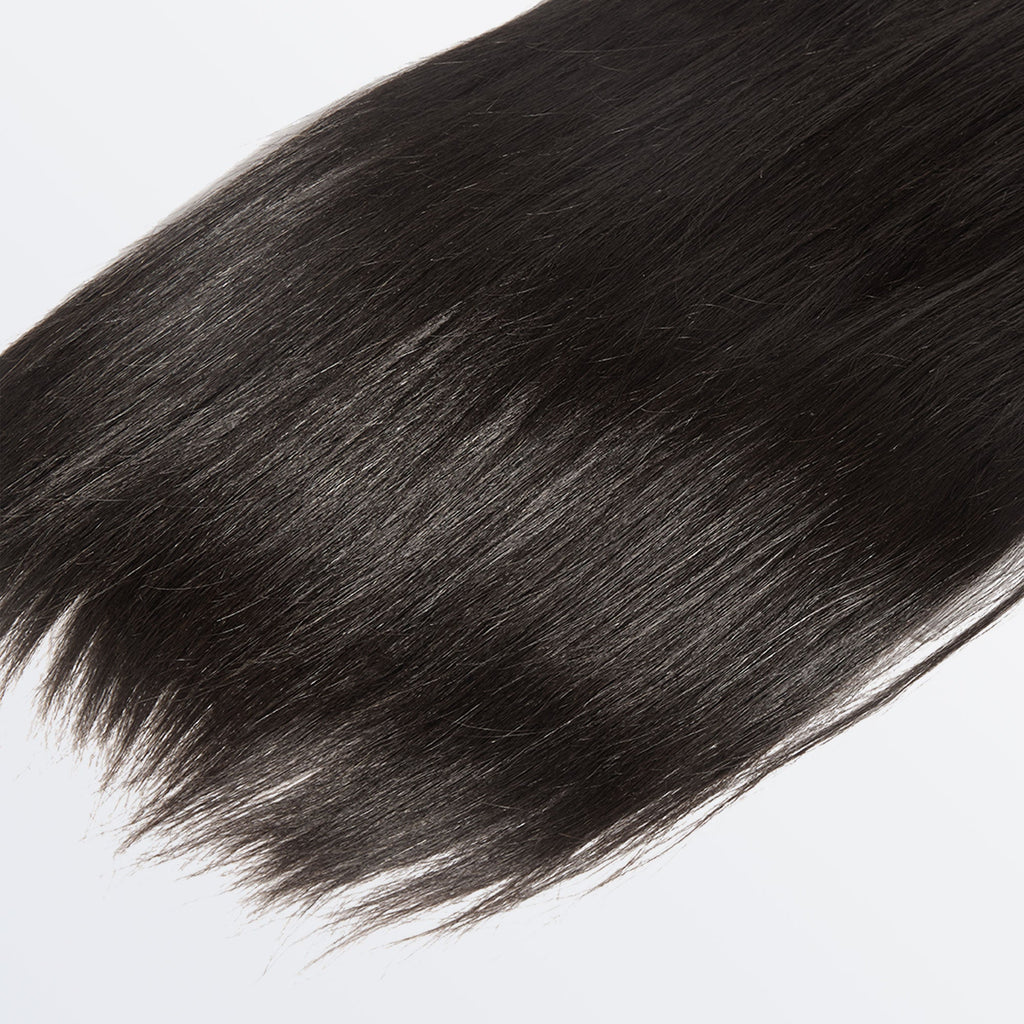 Ms.Luxury 14-30 Inch Straight Vietnam Raw Hair Bundles #1B