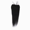 Ms. Luxury 14-20 Inch Transparent Lace Closure Straight 4"x4" #1B