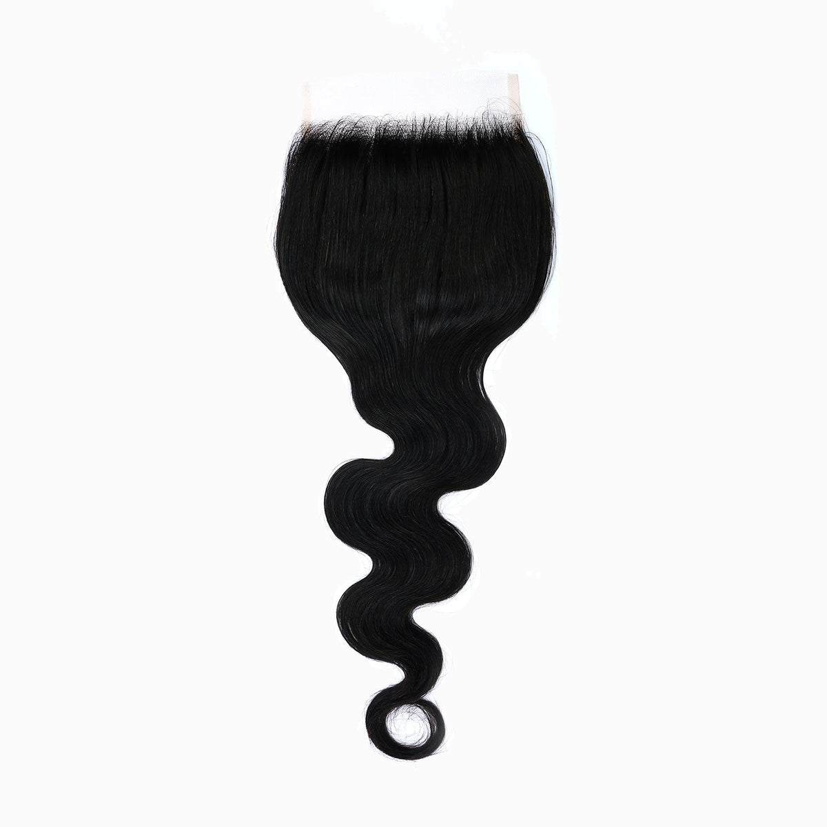 Ms. Luxury 14-20 Inch Transparent Lace Closure Body Wave 4"x4" #1B