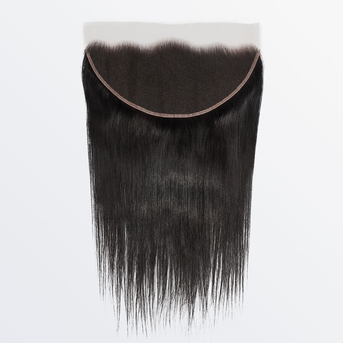 Ms. Luxury 14-24 Inch 13"x4" Straight Transparent Lace Frontal #1B