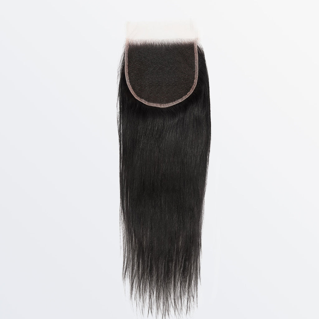 Ms. Luxury 10-20 Inch 5"x5" Transparent Lace Closure Straight #1B