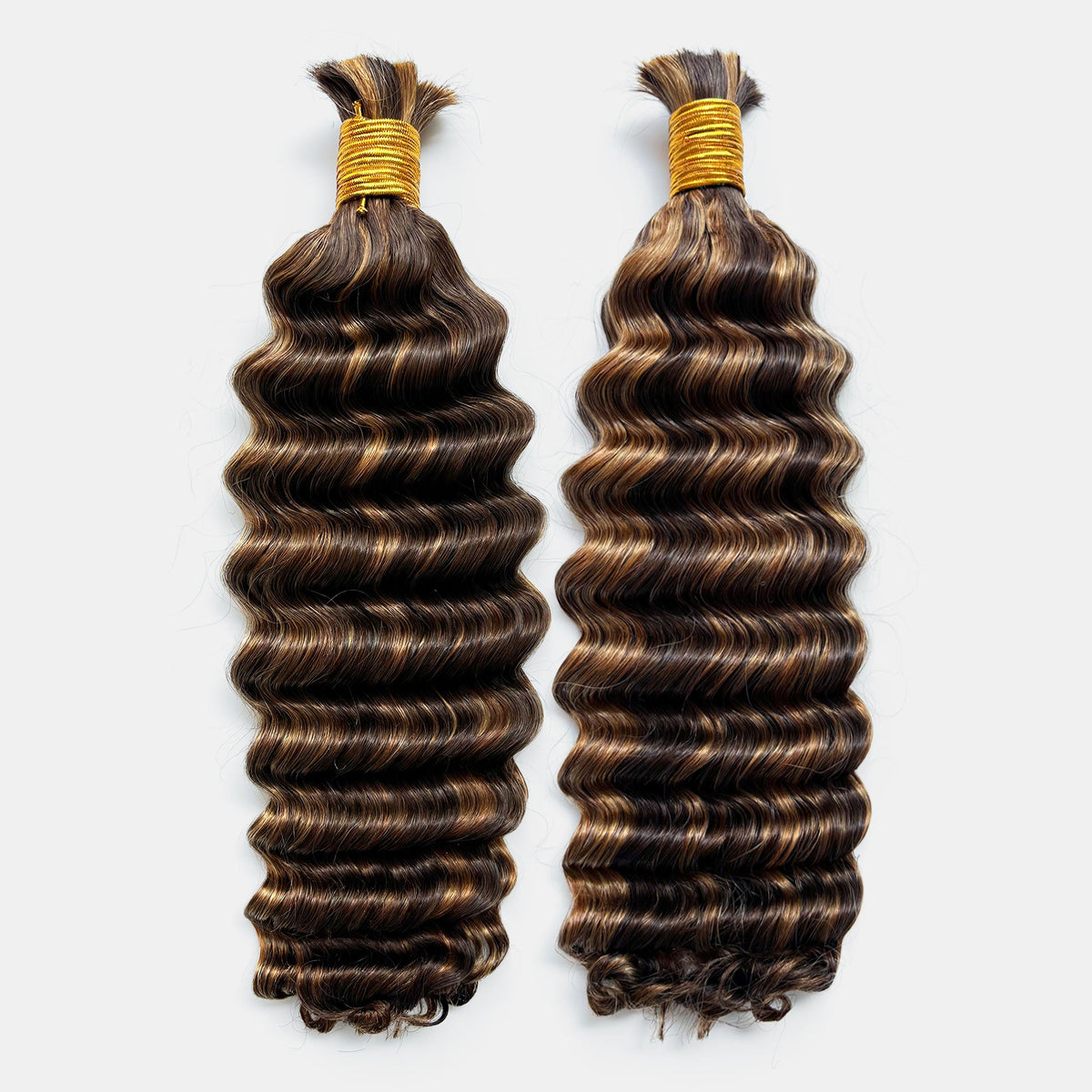 Ms. Luxury Deep Wave Hair Bulk Hair for Braiding P4/27