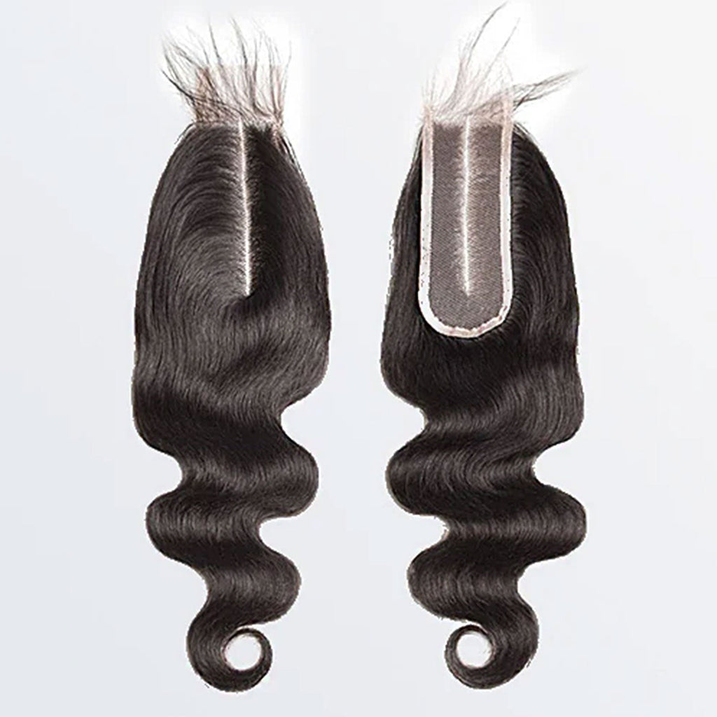 Ms. Luxury 2x6 HD Lace Closure Body Wave Human Hair – Natural Melt & Deep Part
