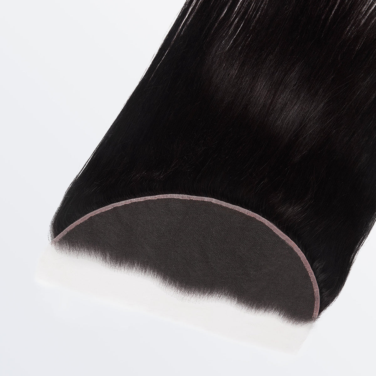 Ms. Luxury 14-24 Inch 13"x4" Straight Transparent Lace Frontal #1B