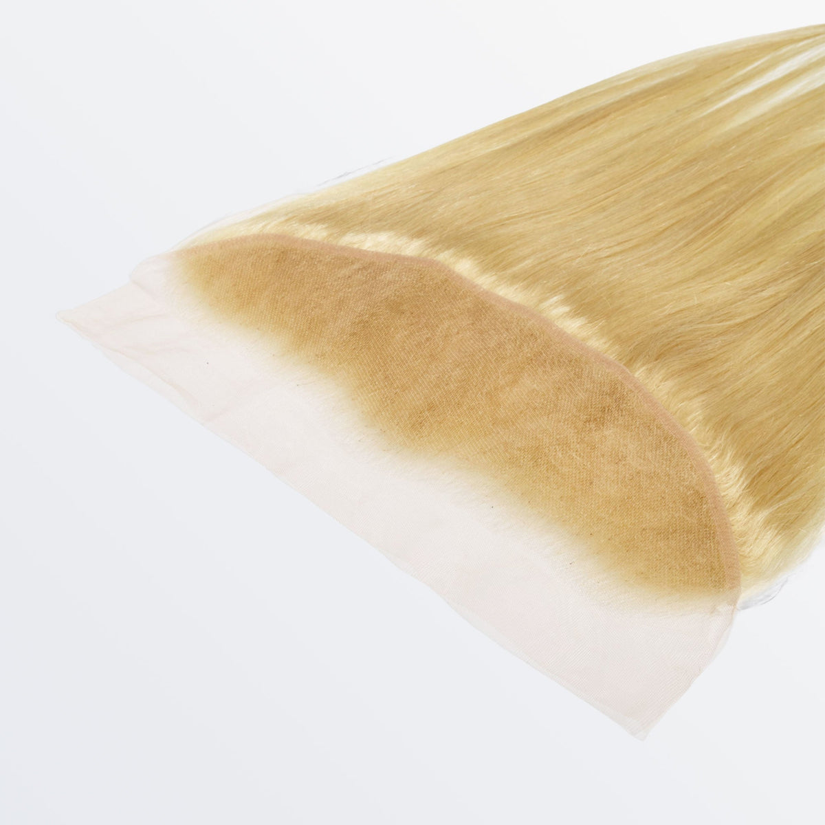 Ms. Luxury 14-20 Inch 13"x4" #613 Blonde Straight Transparent Lace Frontal