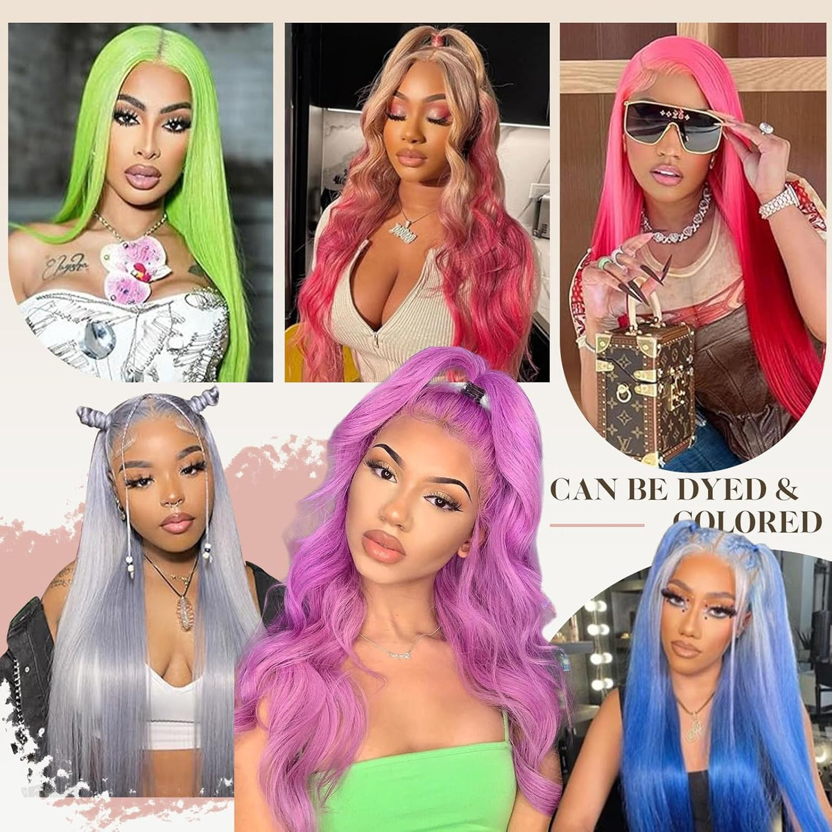Ms. Luxury #613 Blonde 13"x4" Straight Transparent Lace Frontal Wigs 200%