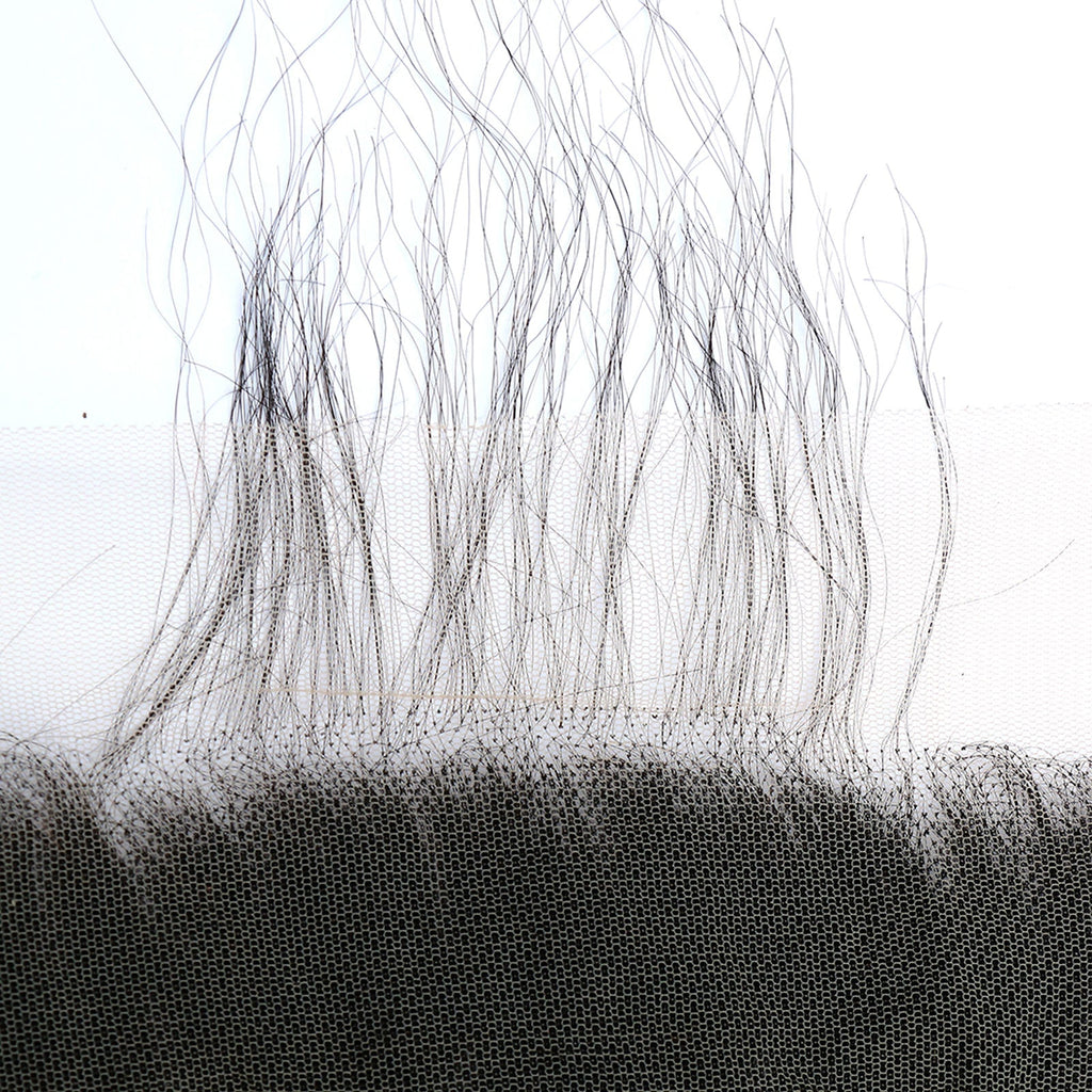 Ms. Luxury 14-20 Inch 13"x4" Water Wave Transparent Lace Frontal #1B