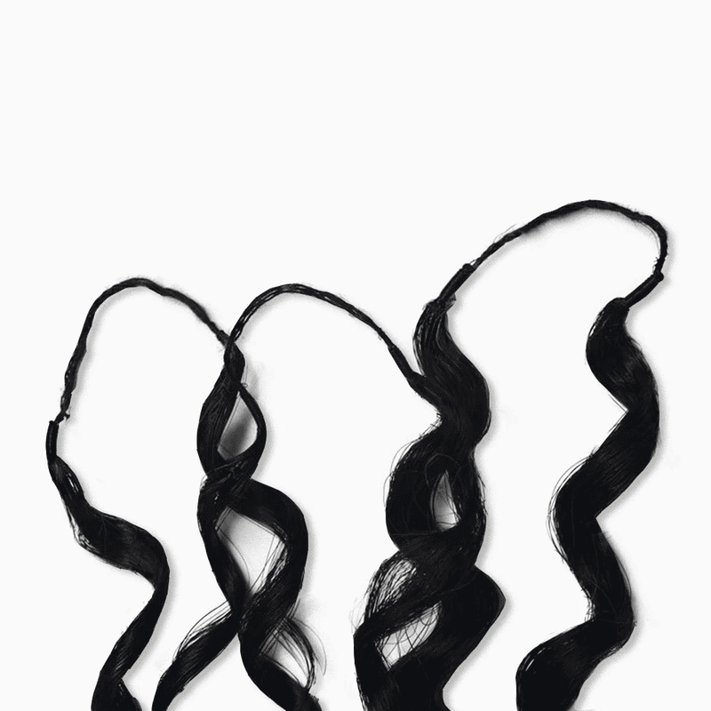 Ms. Luxury Burmese Curly Feather Crochet Human Hair Extensions 100% Virgin Hair Crochet Braid For Miracle Knots Natural Black