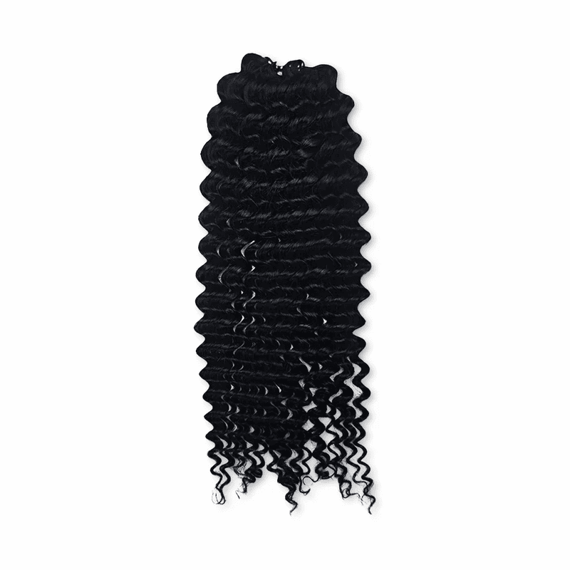 Ms. Luxury Water Wave Crochet Human Hair Lightweight for Miracle Knots