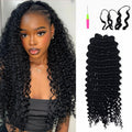 Ms. Luxury Water Wave Crochet Human Hair Lightweight for Miracle Knots