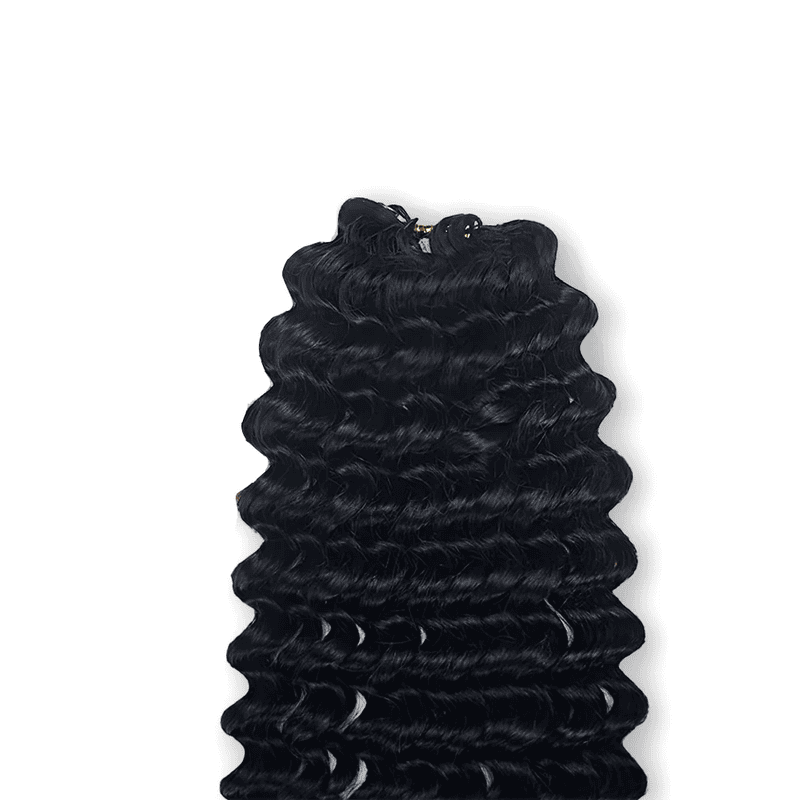 Ms. Luxury Water Wave Crochet Human Hair Lightweight for Miracle Knots